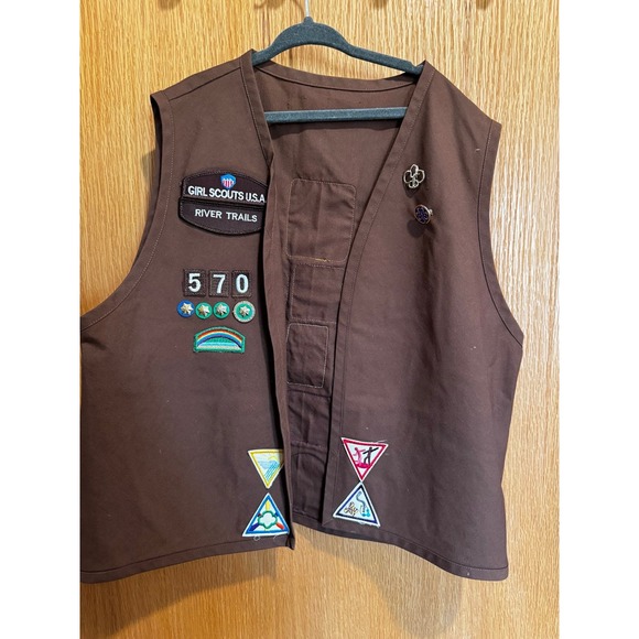 Vintage Girl Scout brownie vest - Picture 1 of 7